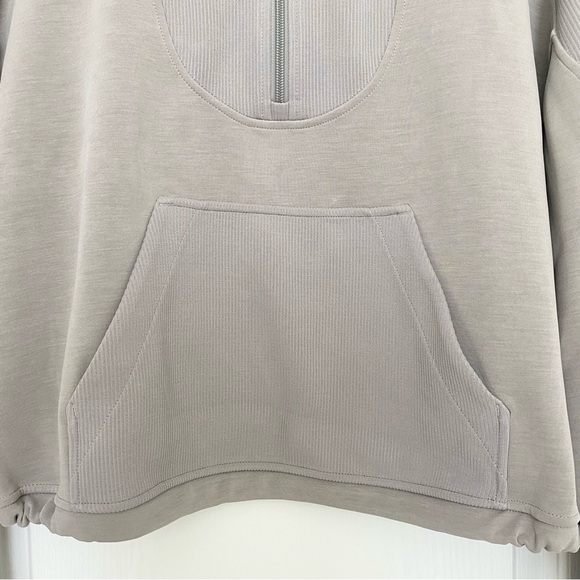 Lululemon Brushed Softstreme Ribbed Half Zip - Picture 7 of 9